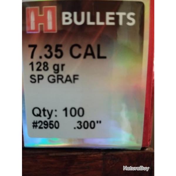 Ogives 7 35 carcano 128gr