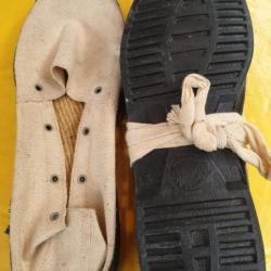 ESPADRILLES SPORT-BROUSSE INDO ALGERIE PARACHUTISTES-LEGION