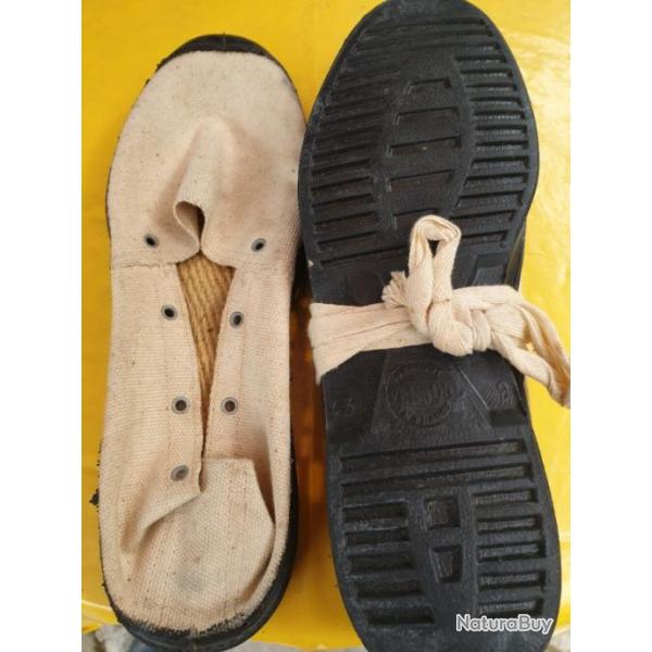 ESPADRILLES SPORT-BROUSSE INDO ALGERIE PARACHUTISTES-LEGION