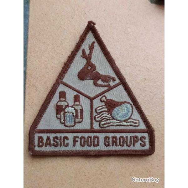 ECUSSON US MORAL PATCH BASIC FOOD GROUP