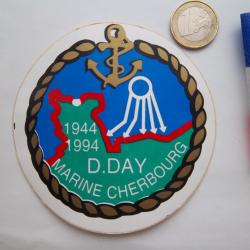 autocollant militaire anniversaire 50 ème D Day marine Cherbourg