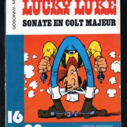 lucky luke sonate en colt majeur morris et goscinny, collection 16/22