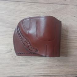 Falco holster cuir Colt Detective