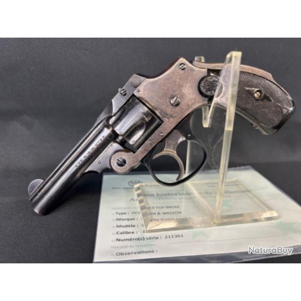 REVOLVER SMITH&WESSON 3eme modle calibre 32 sw short