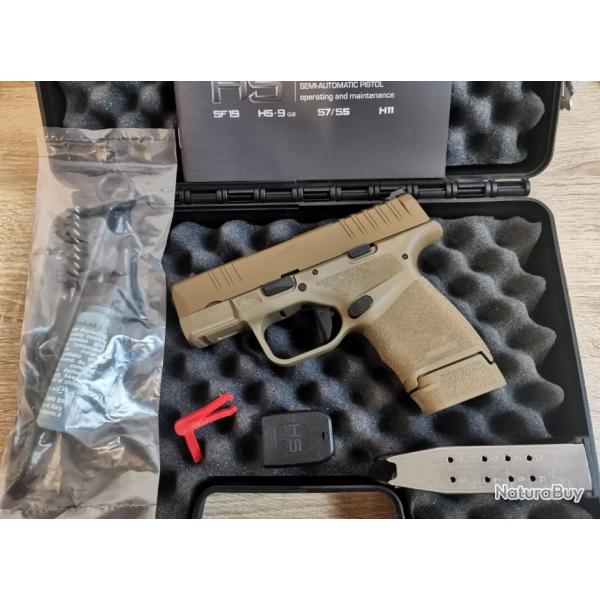 Pistolet HS PRODUKT modle H11 - FDE - Calibre 9x19 + Mallette et second chargeur (Occasion trs bon