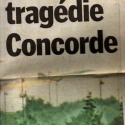 la tragédie du concorde le parisien l'oise matin du 26 juillet 2000