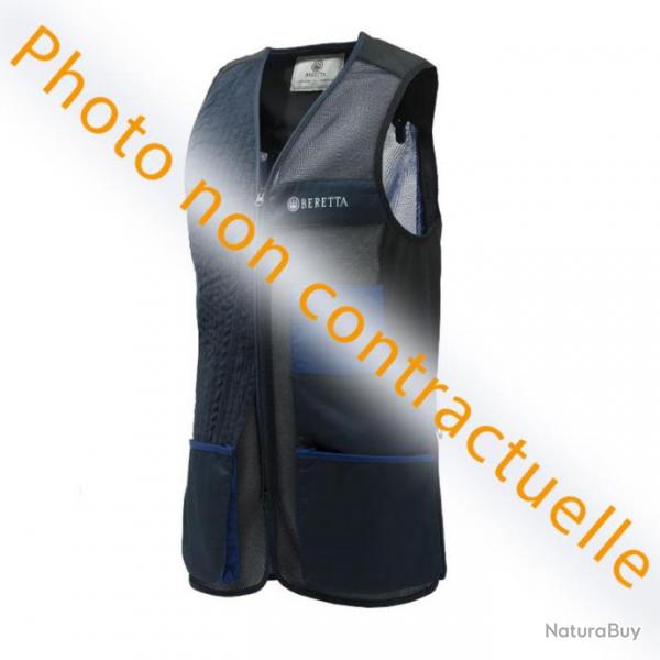 Gilet Beretta Uniform Pro 20.20 Bleu Noir Droitier