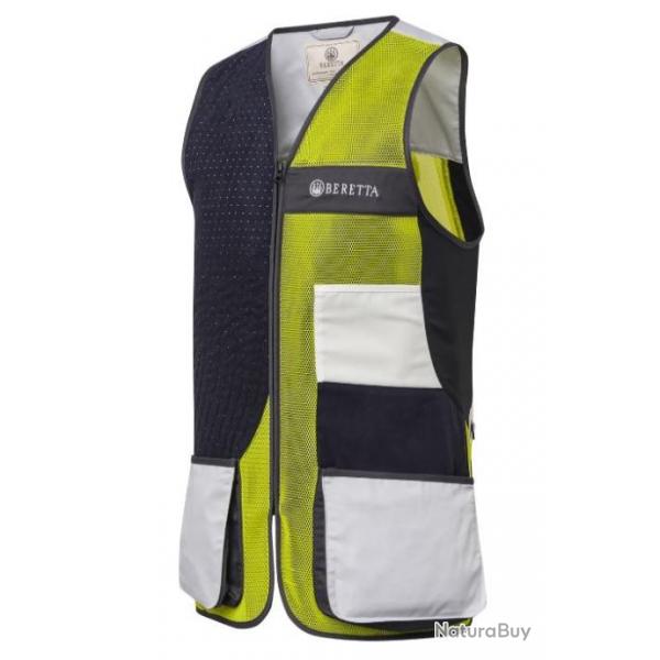 Gilet Beretta Uniform Pro 20.20 Gris Jaune Droitier