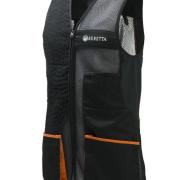 Beretta Gilet de tir léger en maille filet pour pigeons d'argile TRAP SKEET Gris glacé § Sulphur Spring, jaune, S