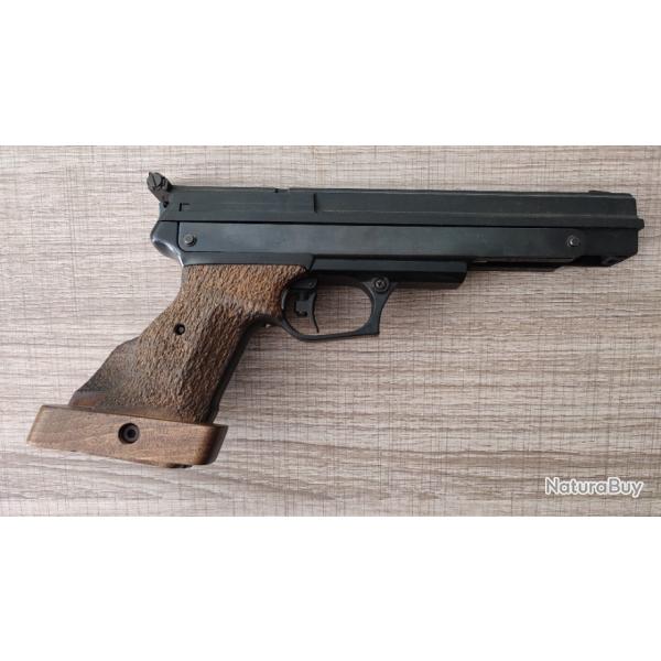 Pistolet  air comprim 4,5mm GAMO COMPACT comptition tir sportif crosse ergonomique pour droitier