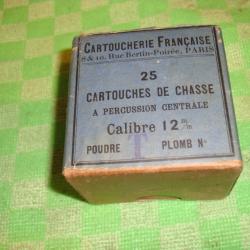 BOITE COLLECTOR DE CARTOUCHE 12M/M