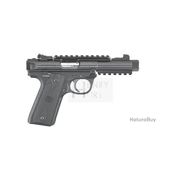 PIST RUGER MARK IV 22-45 TACTICAL 22LR 10CPS BRONZE ANODIZ FILETE 1-2X28