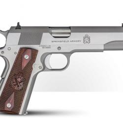 SPRINGFIELD 1911 MIL-SPEC INOX 45ACP 5 POUCES