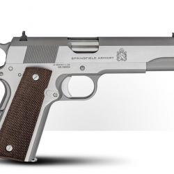 SPRINGFIELD 1911 MIL-SPEC INOX 45ACP 5 POUCES