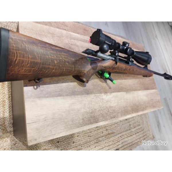 Sauer 100 classic bois 30-06 SPR avec organe de vise + crosse synthtique avec busc rglable + MDS