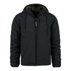 Veste Reversible Sherpa Softshell Jas Couleur Noir Olive