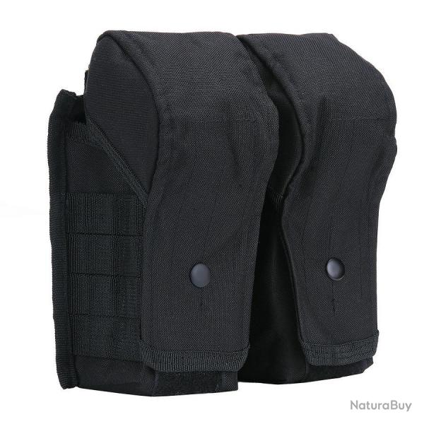Pochette MOLLE grande capacit (Couleur Noir)