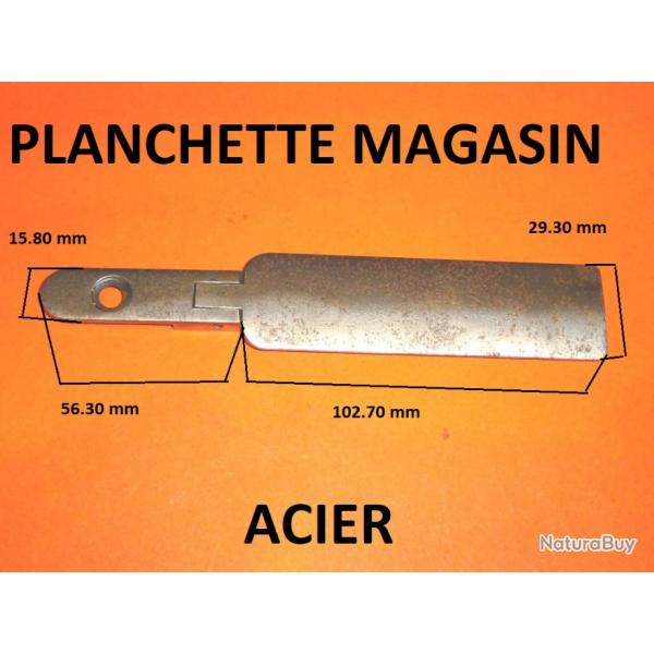 planchette ouverture de magasin de carabine en ACIER - VENDU PAR JEPERCUTE (D24E140)