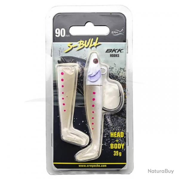 ERM Peche S-Bull 90mm Kit White Pink Dots