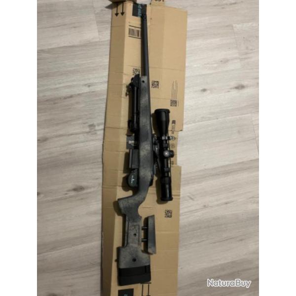 Carabine bergara Wilderness b14 hmr en 308 winchester + 200 munitions