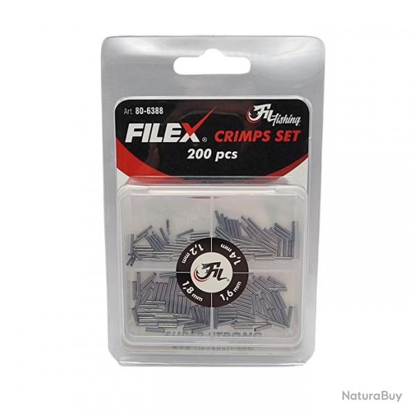 Crips set Filex Filfishing 200 pieces