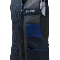 Gilet Beretta Uniform Pro 20.20 en coton - Bleu / XXS / Droitier