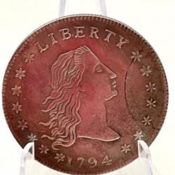 Dollar liberty argent 1794