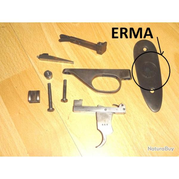 LOT de pices carabine ERMA 22LR semblable a la MAUSER 340 - VENDU PAR JEPERCUTE (D24E9)