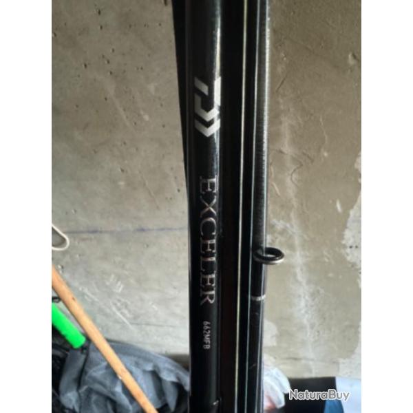 Canne Casting Daiwa Exceler 662MFB