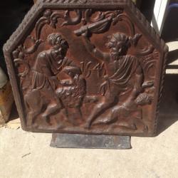 Plaque de cheminée 1545