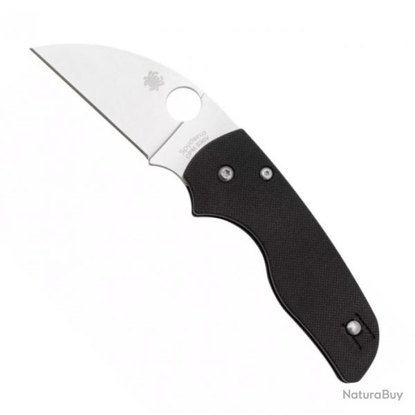 Couteau "Lil' Native Wharncliffe " S30V / G10 noir [Spyderco]