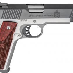 Pistolet SPRINGFIELD Armory 1911 Ronin 5" - Calibre .45 ACP - INOX/NOIR