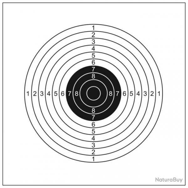 Pack Cible Carton 14x14CM - BO