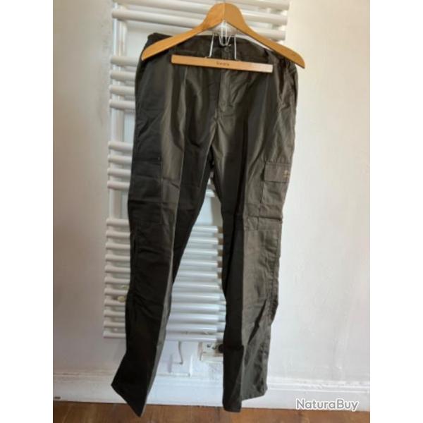 Pantalon marron de chasse Solognac