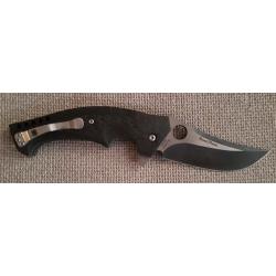 Rare Spyderco Mamba Walter Brend - Pirela Carbone/Titane Ref C196CFTIP **NEUF**