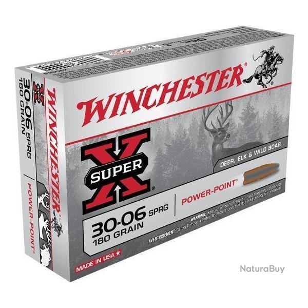 BALLES WINCHESTER POWER POINT , CAL:30-06 , 180gr.