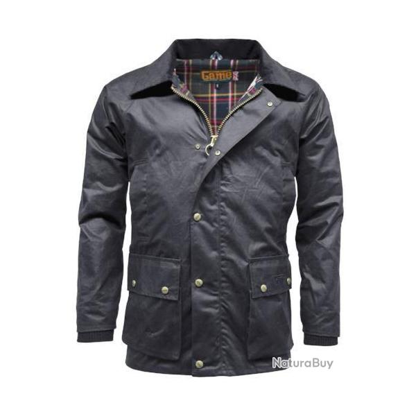 Veste Huile antique Game Barker Bleu