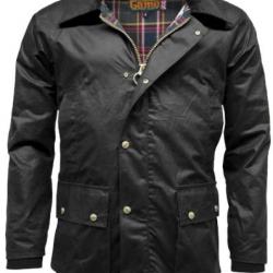 Veste cirée antique Game Barker Noir