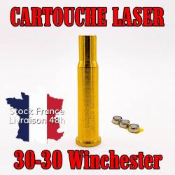 Cartouche laser de réglage calibre 30-30 Winchester avec piles - Envoi rapide depuis la France