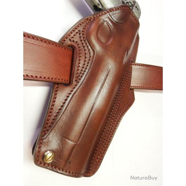 ETUI GALET CUIR pour COLT 1900 (fabrication artisanale)