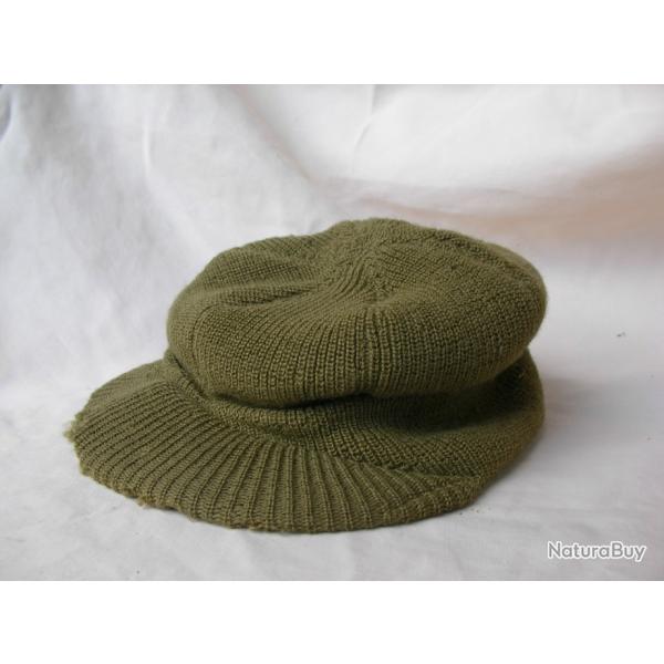 WW2 US CASQUETTE EN LAINE MILITAIRE AMRICAINE " BEANIE " TAILLE M  RFRENC G.I. BE