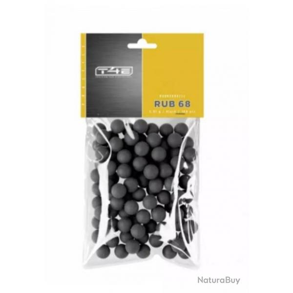 Billes de Dfense Gomme Dure - Cal 68- Sac 100