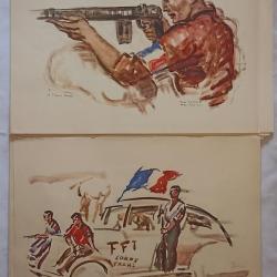 Libération de PARIS FFI aout 1944 René Gaillard