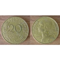 France 20 Centimes 1978 Lagriffoul Piece Franc Centime Francs