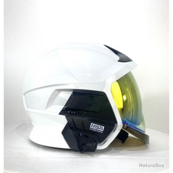 Casque Pompier Helmet F1XF Blanc