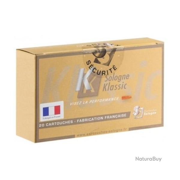 Munitions SOLOGNE klassic cal.7mm rem mag nosler ballistic tip 9.7g 150gr par 20