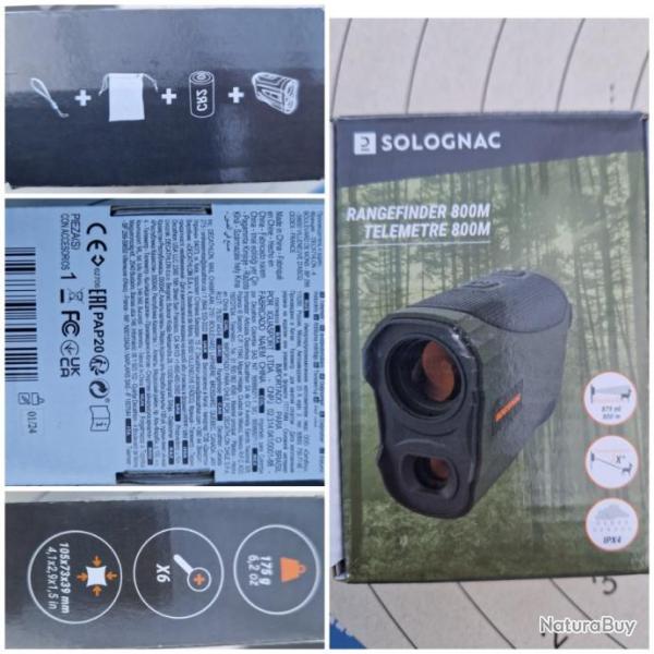 tlmtre laser chasse 800 mtres Dcathlon