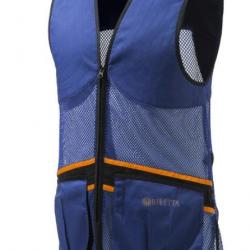 Gilet Beretta Full Mesh Bleu Droitier