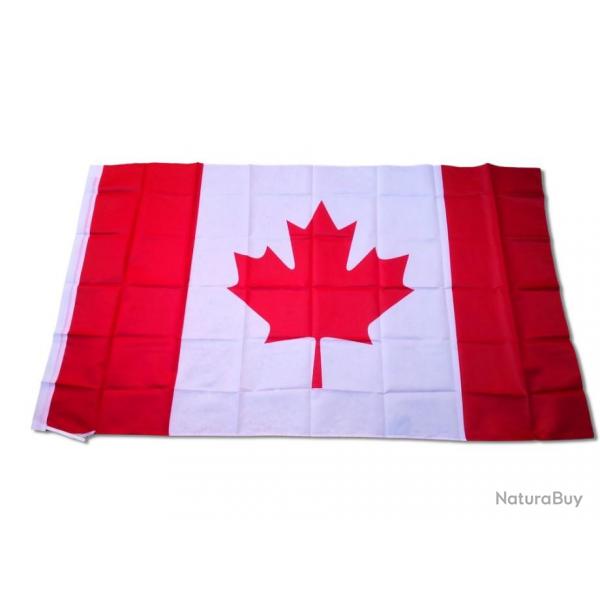 Drapeau  Canadien  150x90cm 100% polyester