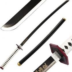 Katana Acier Epée DEMON SLAYER GIYUU TOMIOKA V1 Pilier de l'eau